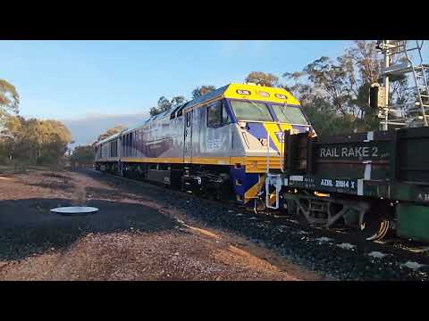 Rail first EL60&EL56 on the Avcoa road crossing