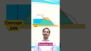 Concept-249 | Phreatic Line | Geo-Technical Engineering By Dushyant Sir #sasuti #ese2025