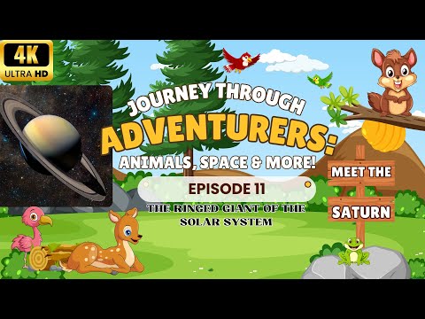 Ep 11|Meet The Saturn|The Ringed Giant Mystery Planet of Space|JourneyThroughAdventure|THEBEECARTOON