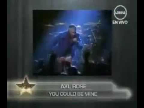 YO SOY : AXL ROSE _ YOU COULD BE MINE 01-08-2012