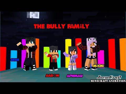 THE GENE FAMILY W/ APHMAU & AARON | GANGNAM STYLE | HEROTONIGHT DANCE - Minecraft Animation