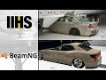 BeamNG vs Real Life Comparison - Underride Crash Test Comparison