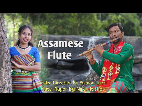 Assamese FluteTune // Niren Fatho //@saimon__jyoti // Assamese Folk flute music