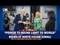 Live US President Joe Biden Hosts Biggest Ever Diwali Festivities At The White House Kamala Harris