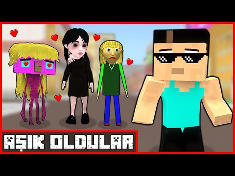 Minecraft Parodileri -  ALL THE GIRLS IN THE CITY FALLED IN LOVE WITH KAMIL!  😍 - Minecraft
