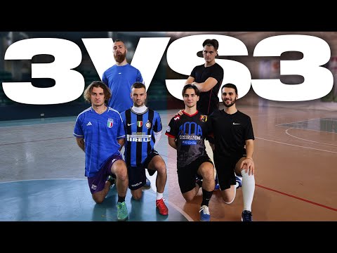 🤩⚽️ PARTITA di FUTSAL 3VS3! TEAM DI MAURO vs TEAM ZW JACKSON! PARTITA INCREDIBILE