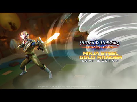 Levi Weston - Ninja Steel Gold Ranger | Official Moveset | Power Rangers: Legacy Wars