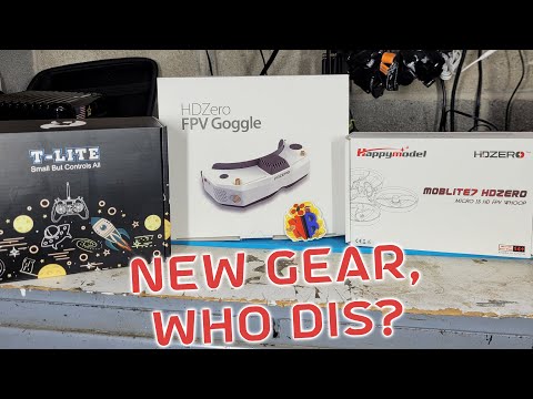 HDZero Goggles | HDZero Moblite 7 | T-Lite V2