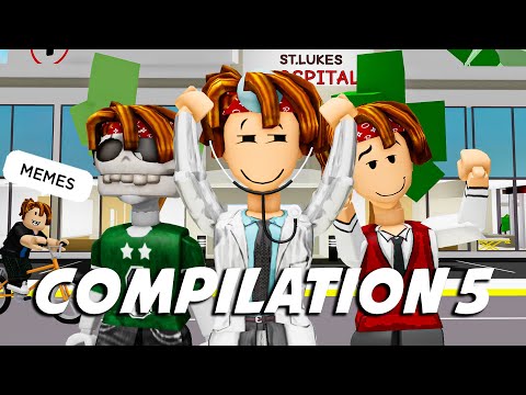 A NORMAL LIFE IN BROOKHAVEN / ROBLOX Brookhaven 🏡RP - FUNNY MOMENTS COMPILATION #5