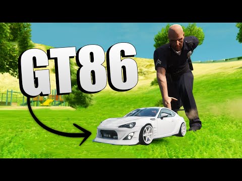 Policías Me Hacen MG Para Detener Mi GT86 Mini