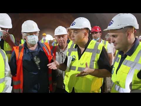 რიკოთის საუღელტეხილო გზაზე ორი ახალი გვირაბი გაიჭრა