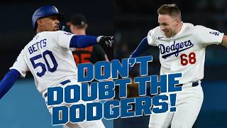Mookie Betts and Dalton Rushing come up CLUTCH in the 9th for a DODGERS WALK-OFF WIN! ????
