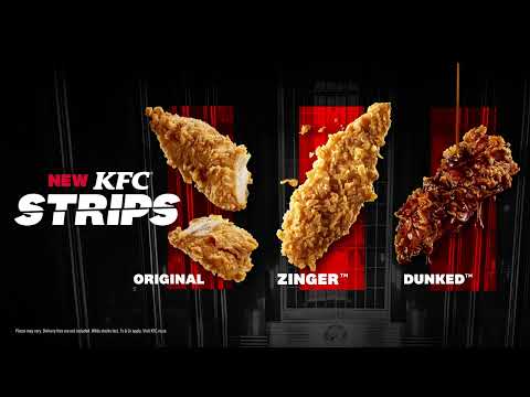 Why pick one when you can have all 3 KFC Strips flavours?