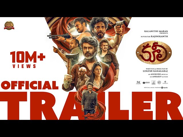 Coolie Movie YouTube trailer