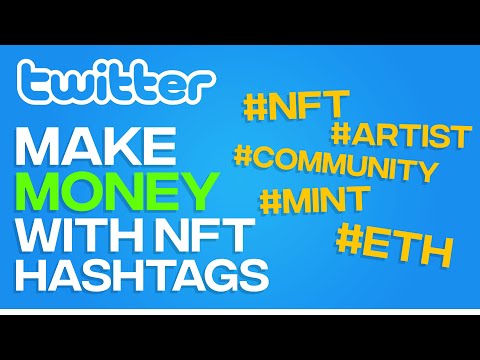 How To Earn Money Using Twitter NFT Hashtags - Tag Protocol (EASY!)