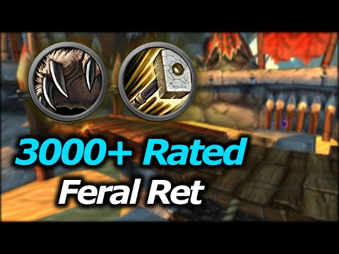 Rank 1 Feral Ret (3000+ Rating) | Wrath Classic arena