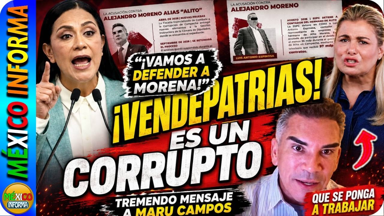 ARIADNA MONTIEL LE DA PARA LLEVAR A ALITO MORENO Y MARU CAMPOS. PAR DE CORRUPTOS Y VENDEPATRIAS.