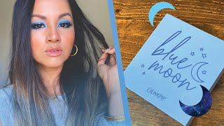 Colourpop | Blue Moon Eye Shadow Palette Review and Tutorial