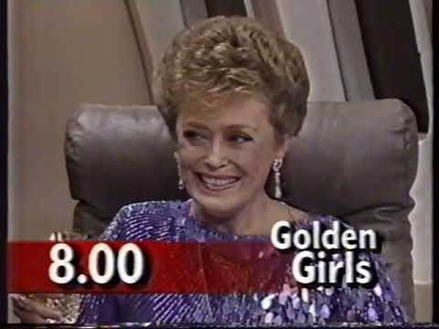 Sunday Night on Seven (Golden Palace/Girls, Children of the Bride) - 1993 Australian TV Promo