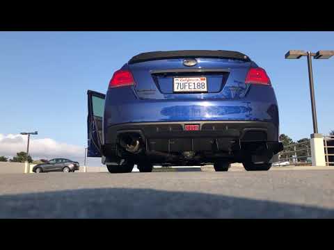 2017 Subaru WRX Tomei expreme Ti grimmspeed catted jpipe revs