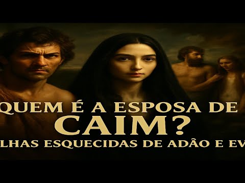 Quem é a ESPOSA de CAIM e as FILHAS ESQUECIDAS de Adão e Eva