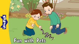 Download lagu Pet Stories | Snake, Dog, Kitten & Class Pet, Rat | The Carter Family I Little Fox mp3