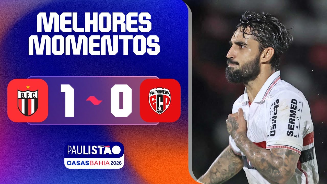 Botafogo SP vs EC Primavera Highlights