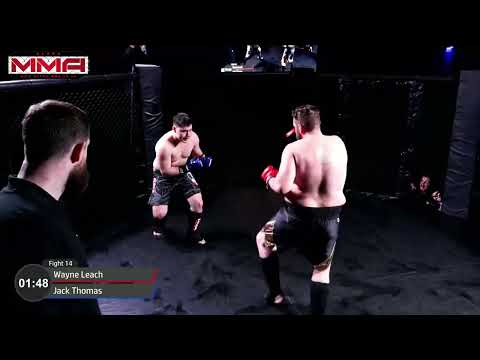 CARDIFF   ULTRA MMA    WAYNE LEACH VS JACK THOMAS
