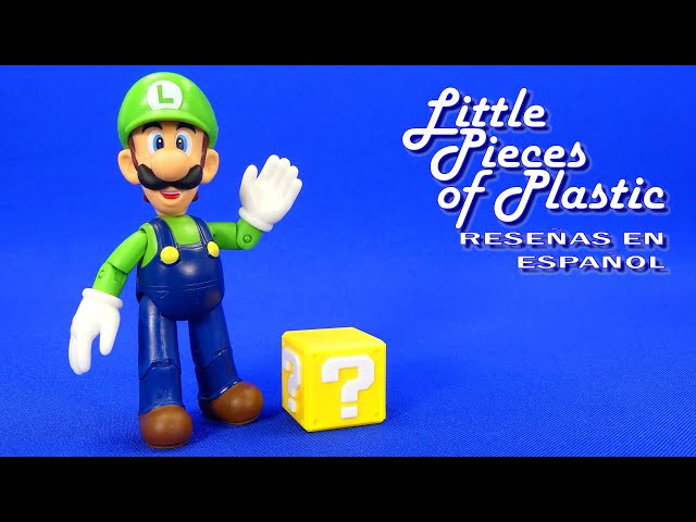 Vídeo relacionado con Nintendo Super Mario - Figura Luigi de 13 cm Totalmente Articulada - Juguete Luigi con hasta 16 Puntos de Articulación - Juguete Finamente Detallado con Ojos de Cristal - Juguetes Niños 3 Años +