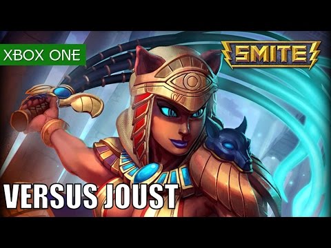 SMITE Gameplay Xbox One Joust Versus as Bastet - Play with a cat and expect to be scratched