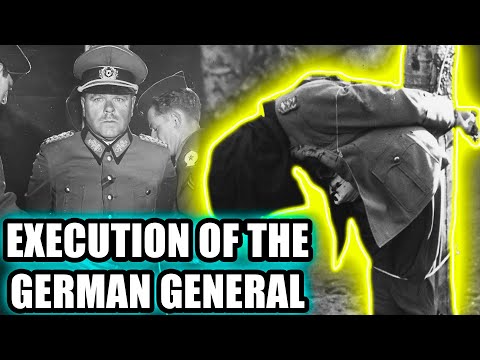 THE BRUTAL EXECUTION OF German General Anton Dostler For The Execution Of American Soldiers