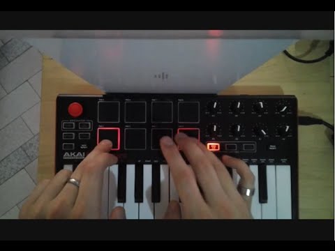 AKAI MPK mini mk2 - Drum test