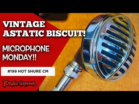 Best Blues Harmonica Microphones | Astatic Biscuit Bullet Mic  - Microphone Monday 199