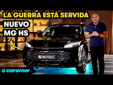 LA GRAN BATALLA DEL HÍBRIDO ENCHUFABLE HA EMPEZADO: ASÍ ES EL NUEVO MG HS (+100 KM EN ELÉCTRICO)