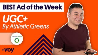 BEST Ad of the Week – UGC+ by Athletic Greens