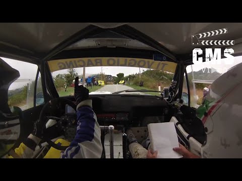 Onboard Paolo Diana - Davide Tabarini | Fíat 131 Racing | Big Show | Rally Legend 2016