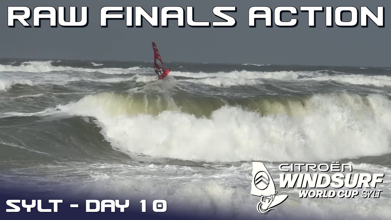 RAW MENS WAVE FINALS ACTION FROM THE BEACH IN SYLT! | Citroën Windsurf World Cup Sylt 2025