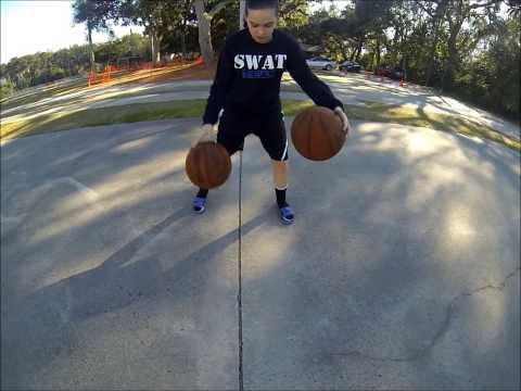 Julie Fournier handles like a harlem globetrotter