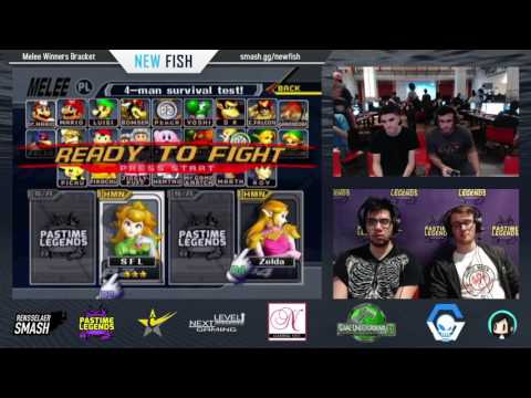 NEW FISH Melee: Slox (CF/Sheik) vs Hungry Pigeon (Peach)