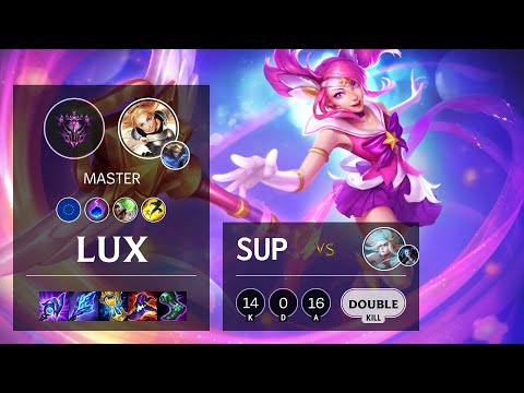 Lux Support vs Janna - EUW Master Patch 11.23