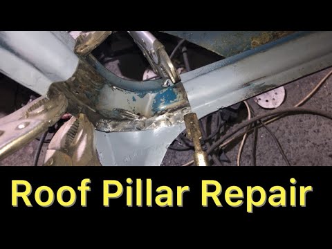 Classic Mini Pickup Restoration Ep68 - Pillar Repair