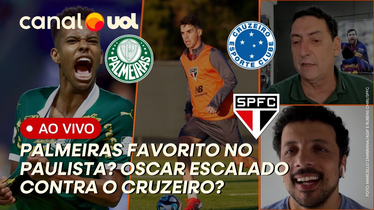 🔴 PALMEIRAS FAVORITO NO PAULISTÃO? SPFC ESCALA OSCAR? CORINTHIANS NÃO DESISTE DE GABRIEL PAULISTA!