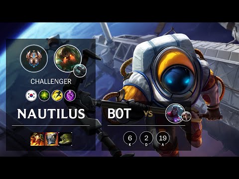 Nautilus Bot vs Varus - KR Challenger Patch 10.13