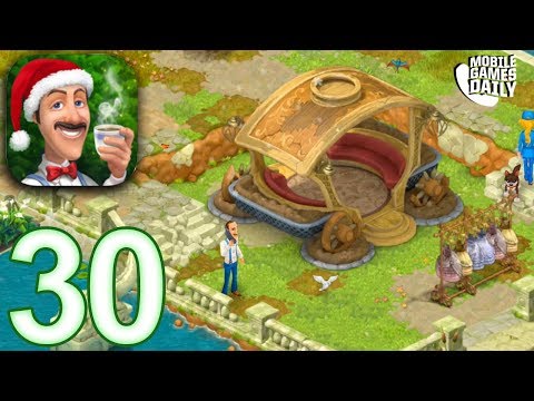 GARDENSCAPES NEW ACRES STORY Walkthrough Gameplay Part 30 - Day 24 (iOS Android)