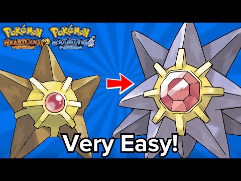 Pokemon HeartGold & SoulSilver - How To Get Starmie!