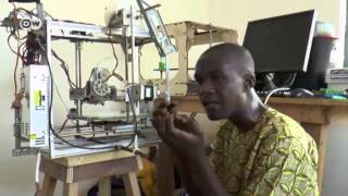 Made in Togo: A 3D printer from electronic scrap | Global 3000