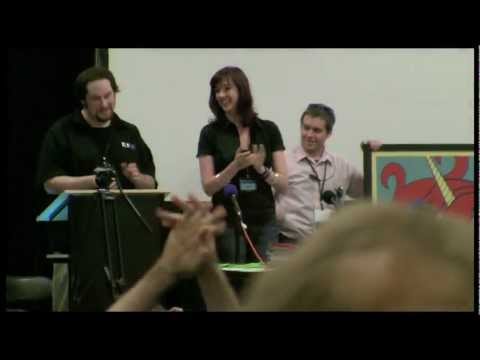 Lauren Faust Gets a Gift at Bronycon 2012