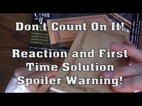 Work for Your Money! | Puzzle Gift Box | Don't Count on It!