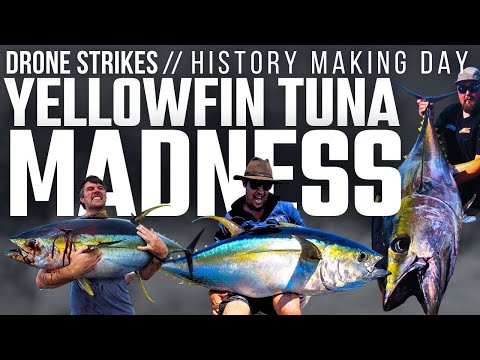 HISTORY MAKING DRONE STRIKES | Spooled Reels from HUGE YELLOWFIN TUNA - Ep 104