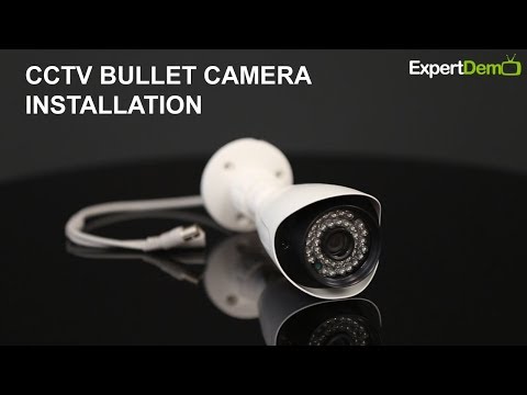 CCTV Bullet Camera Installation and Key Features Demonstration